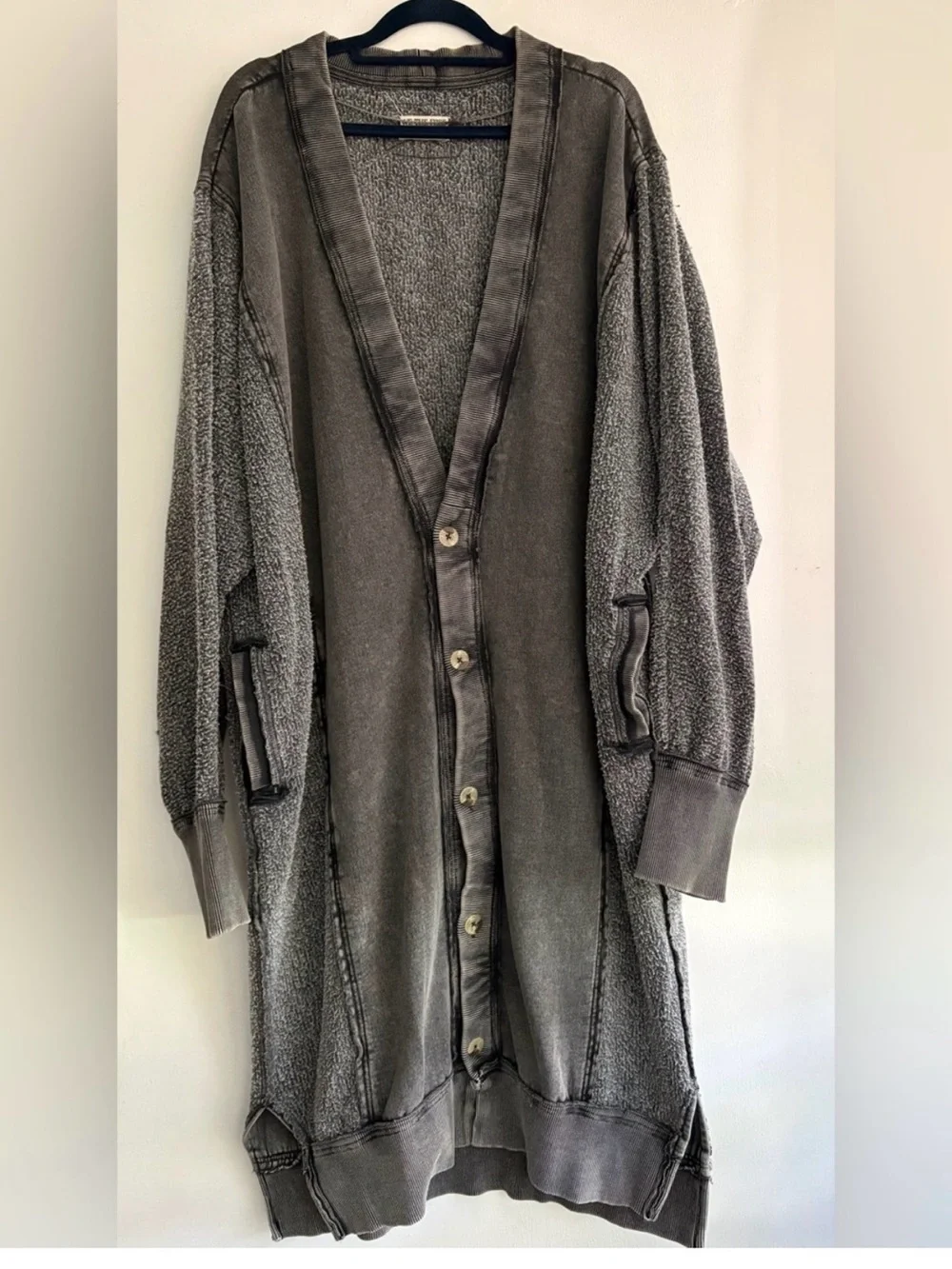 Free People long button